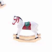 1 Piece 1/12 Dollhouse Miniature Trojans Model Toy Doll House Bedroom Scene Prop Mini Christmas Decoration DIY Accessories