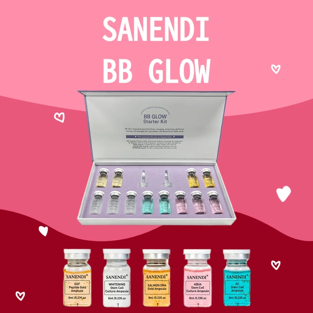 

Saendi Korean BB Glow Facial Skin Care Solution - Skin Problem Solution with Salmon DNA And Peptide Extracts for Basic Care