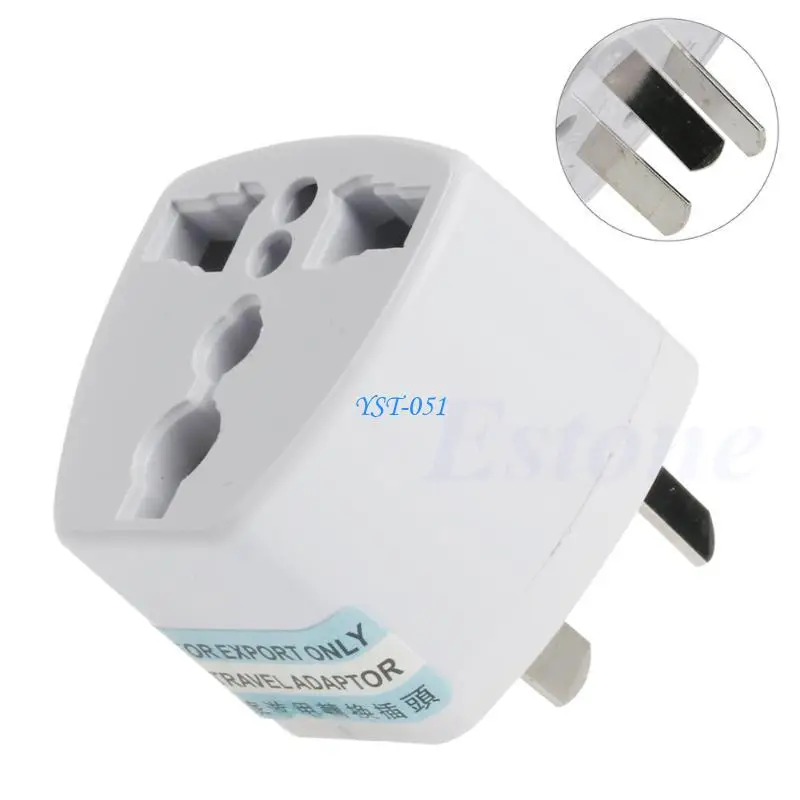 

E15A UK US EU Universal to Australia Plug AC Power Adapter Travel Converter