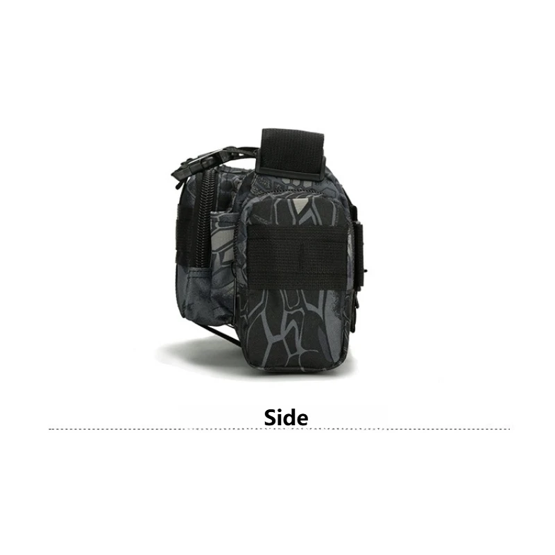 Riñonera para deportes al aire libre, bolso multifuncional táctico para fotografía de cámara, riñonera mágica informal 3P, moda para deportes al aire libre