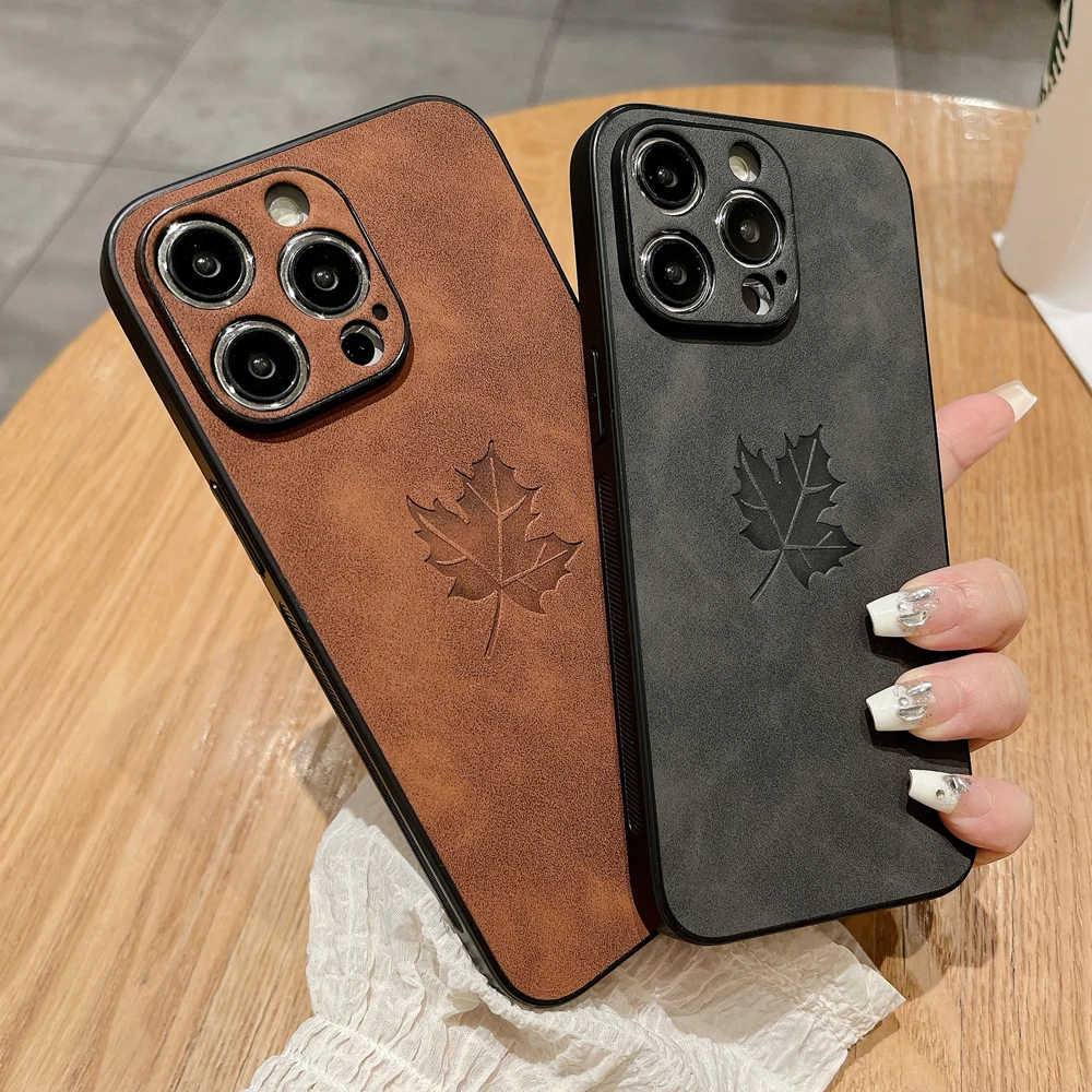 Custodia In Pelle Retra Per Iphone 17 Air 16 15 14 13 12 11 Pro Max Plus 16E Iphone15 Iphone14 Iphone13 Iphone12 Comoda Copertura