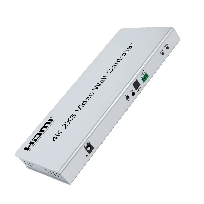 4K HDMI Video Wall Controller 2x3 HDMI Output and 1 Input for TV Splicing Display