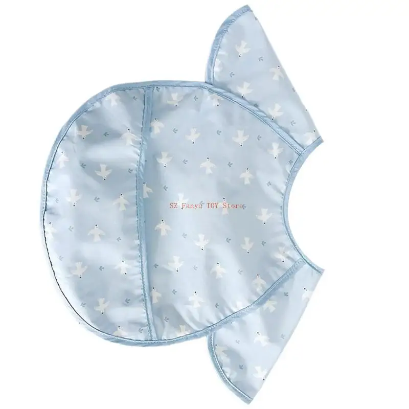 

96GC Adjustable Toddlers Feeding Bibs Water Resistant Baby Bibs Lovely Pattern Bibs