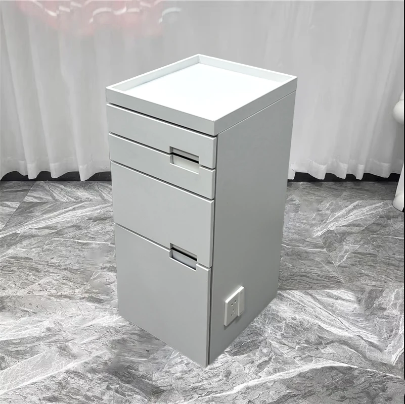 Storage Beauty Salon Trolley Cosmetic Cart Barber Tool Salon Trolley Medical Drawers Carrello Attrezzi Salon Furniture BL50ST