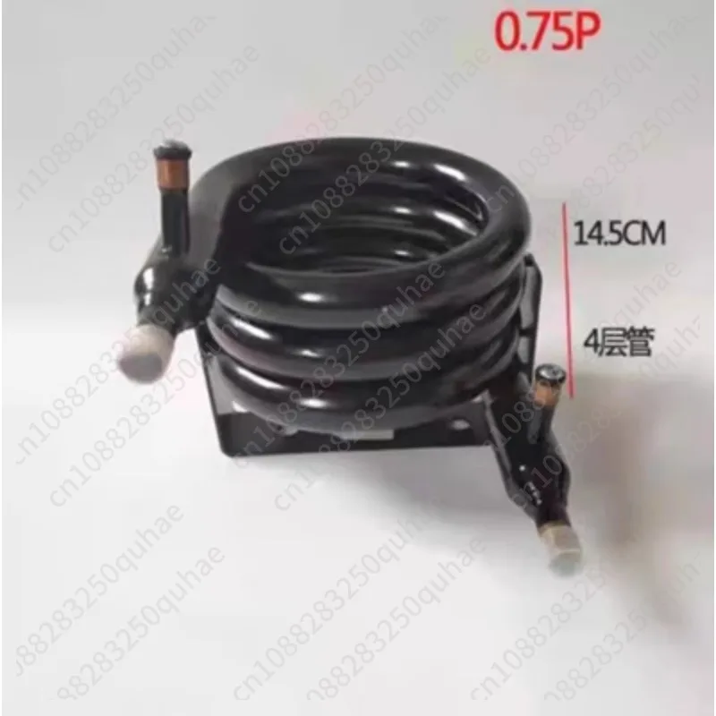 Air Conditioning Heat Pump Coil Heat Exchanger Ice Machine Water Cooling Tube Serpentine Condenser Sleeve Pipe
