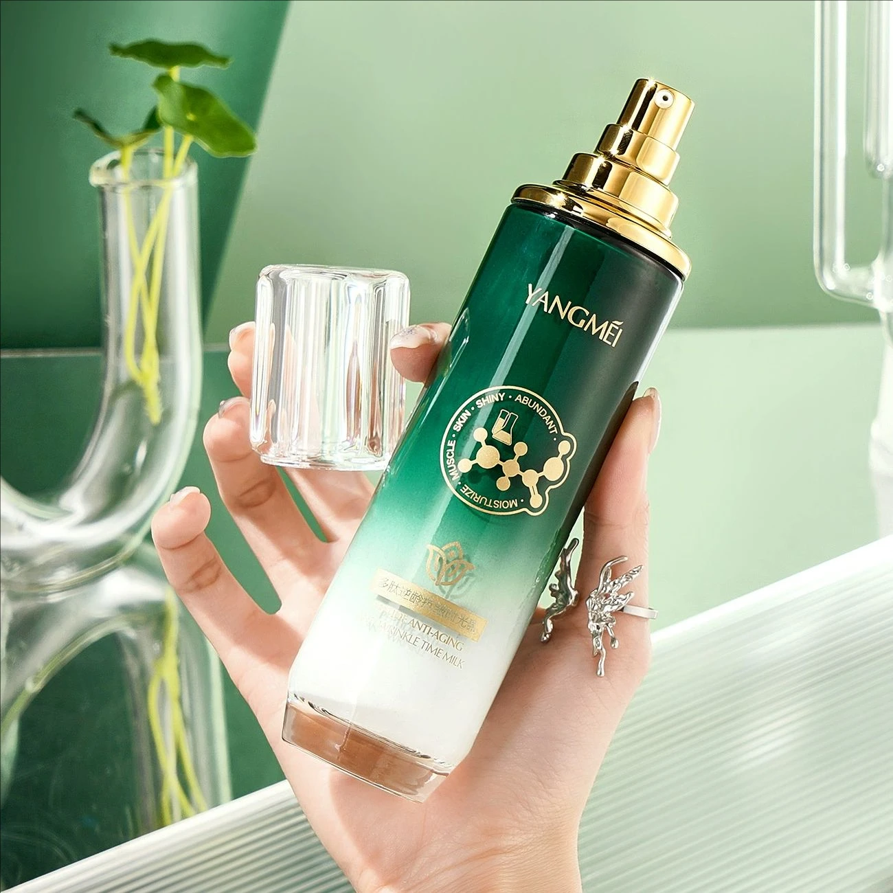 Polypeptide Anti-aging Lotion Facial Essence Emulsion Anti-Wrinkle Firming Rejuvenating Moisturizing Hydration Face Skin Care