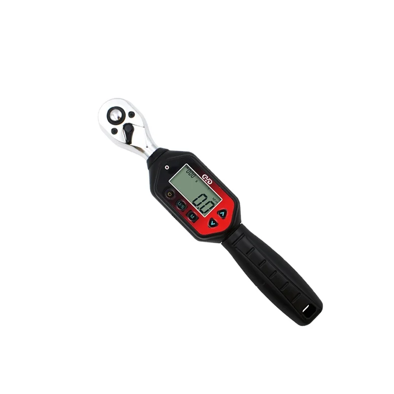 60N.m 3/8 Digital Display Mini Battery Changeable Fixed Ratchet Spanner Torque Wrench