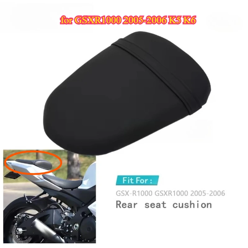 

Motorcycle accessories for Suzuki GSXR1000 2005-2006 K5 K6 modified rear seat cushion, rear seat bag, rear leather seat