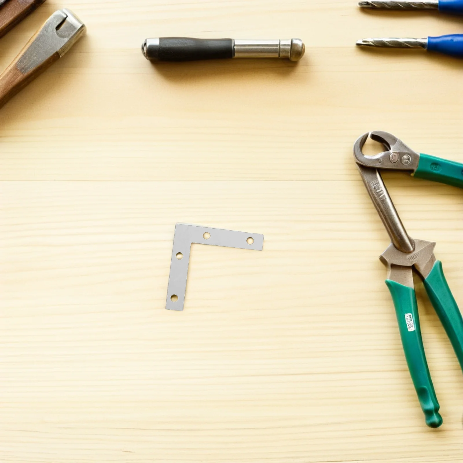 

50pcs Picture Frame Brackets L Shape Metal Corner Reinforcement For Wood Frames Furniture Hardware Angle Braces Fasteners