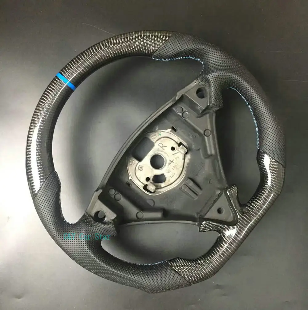 

Customized 100% Real Carbon fiber Car Steering Wheel For Porsche Cayenne Turbo GTS