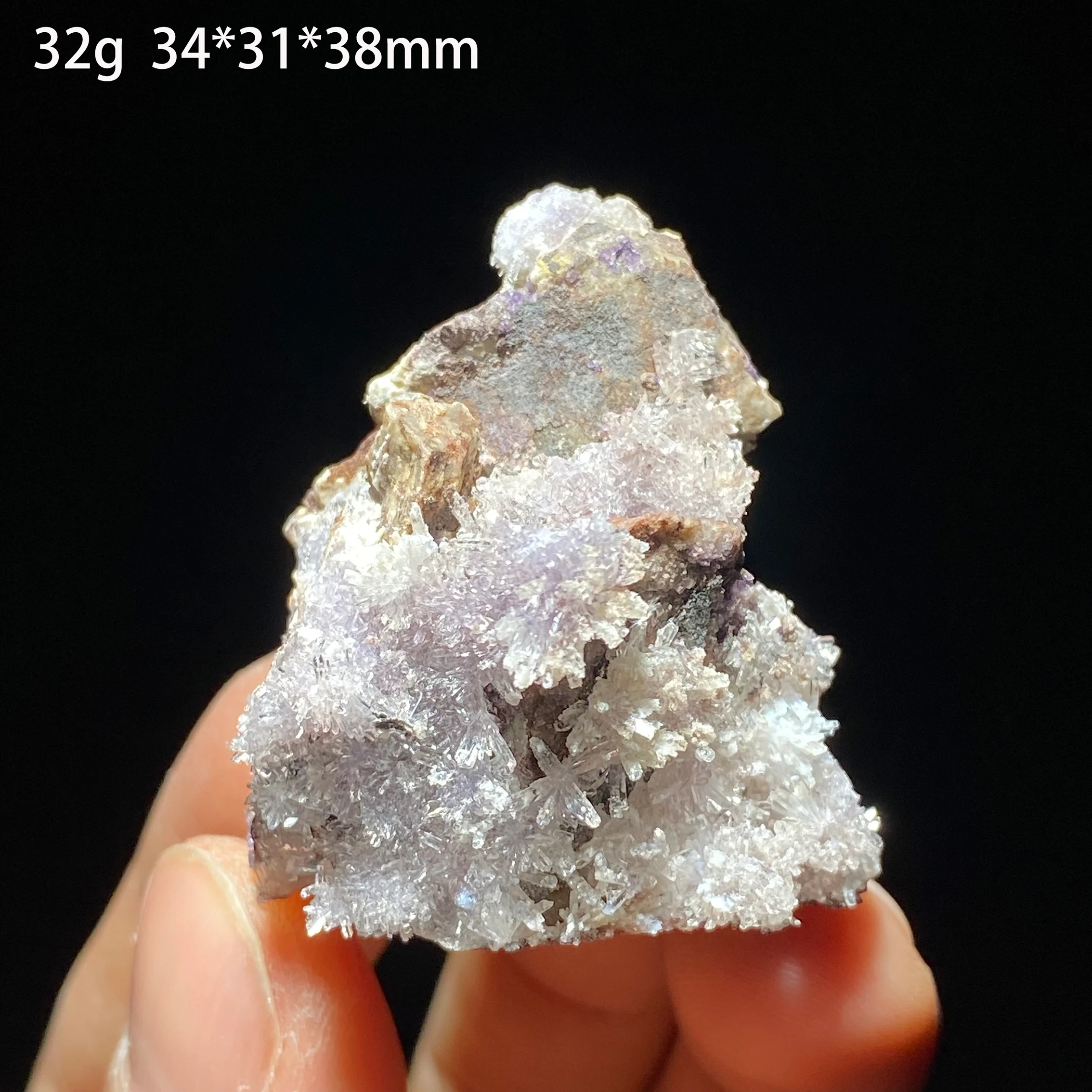 Natural Gypsum Flower Cluster Crystal Quartz Specimen for Teaching Meditation Energy Healing Home