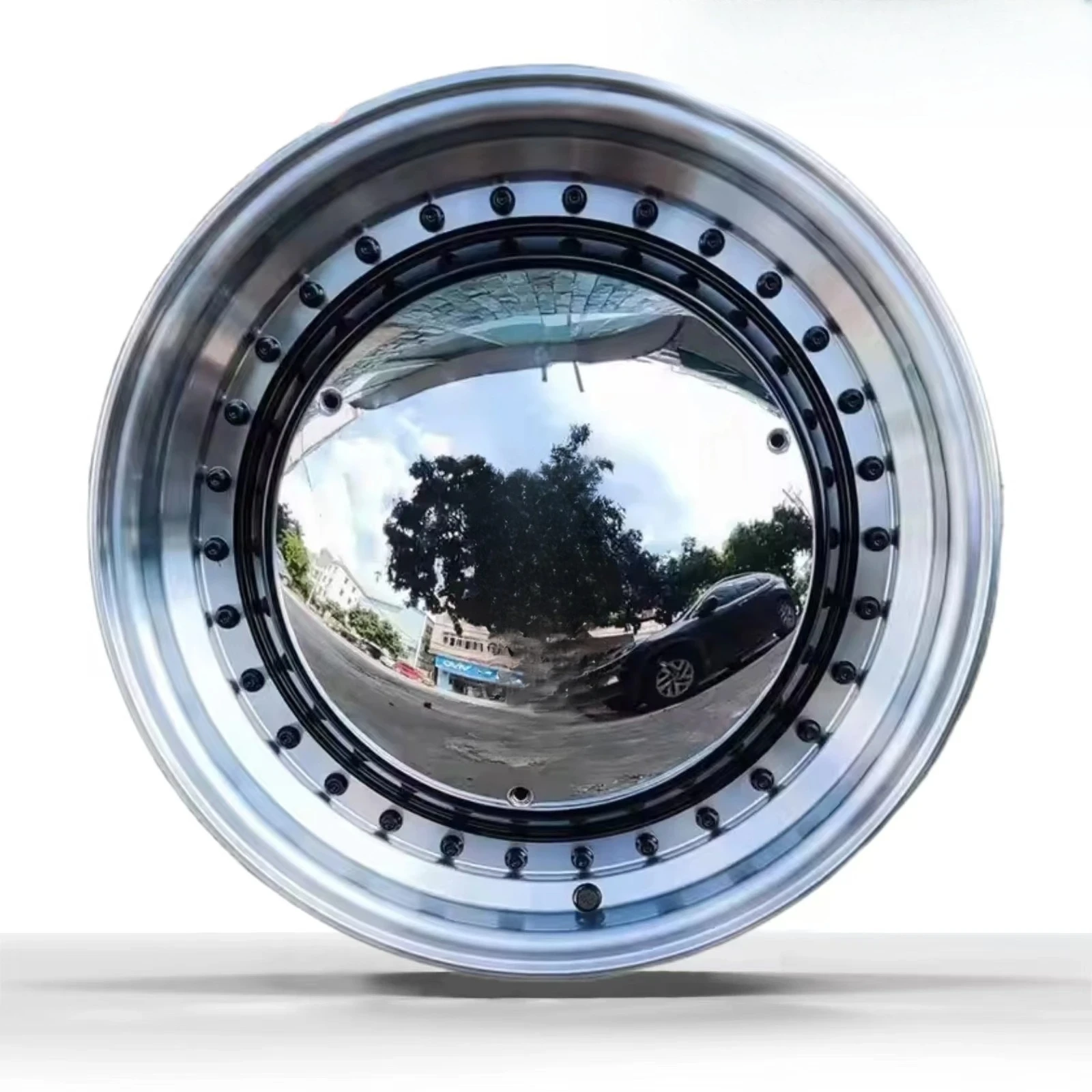 X-RIMS Full Sizes 12 14 16 17 Inch Smoothie Alloy Wheels With Chrome