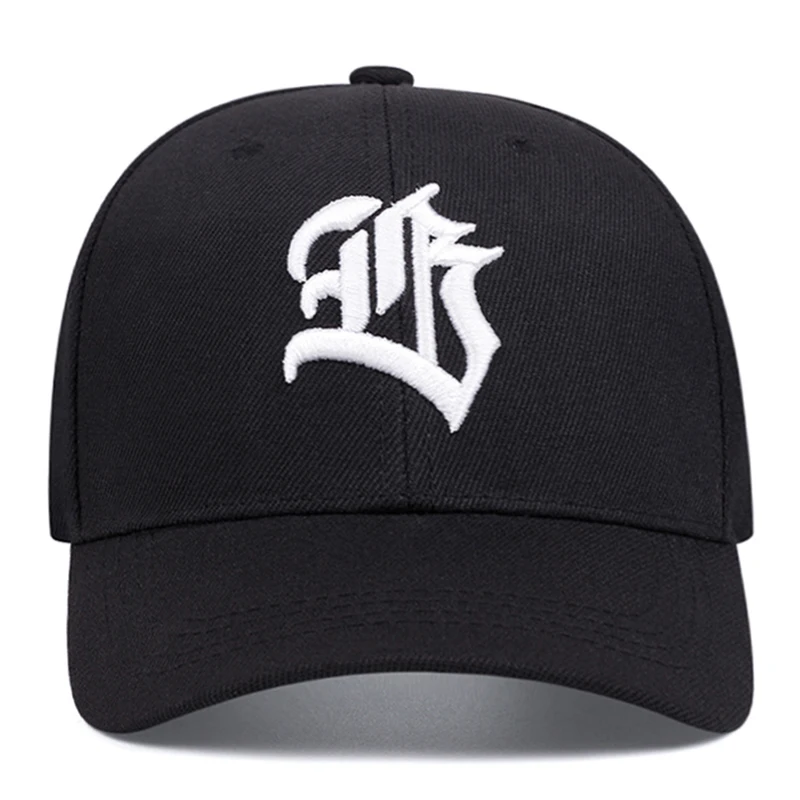 2026 New Hip Hop Hat FB Gothic Letter Embroidered Skateboarding Hat Daily Commuting Decoration Sunshade Hat Unisex Baseball Hat