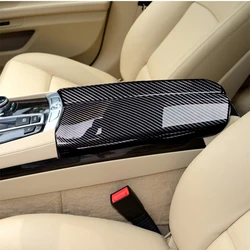 For BMW 5 Series GT F07 528 535i Carbon fiber Car styling Center Console Lid Armrest Box Trim Protective Cover Auto Accessories