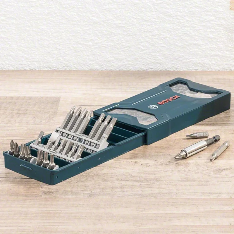 بوش 2607017400 25 قطعة من مفك البراغي الصغير الصلب للغاية على شكل حرف X مجموعة ملحقات أدوات الطاقة متعددة الأغراض #2