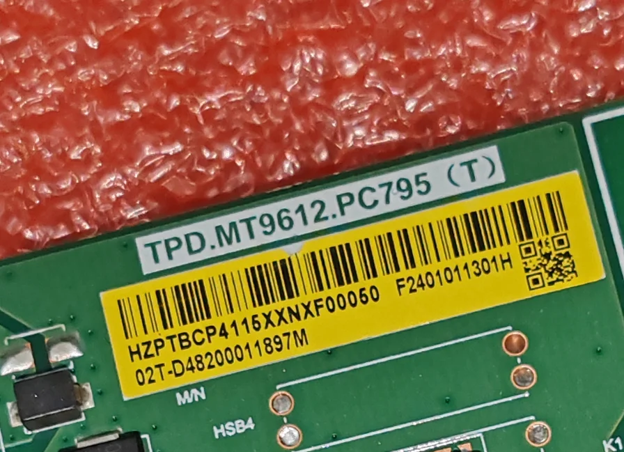 TPD.MT9612.PC795(T) 02T-D48200011897M Płyta główna telewizora z siecią WiFi trzy w jednym, zdjęcie fizyczne, przetestowana
