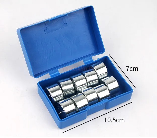 metal o peso grupo 50g 10 pcs conjunto calibracao do equilibrio com case experiencia da fisica 01