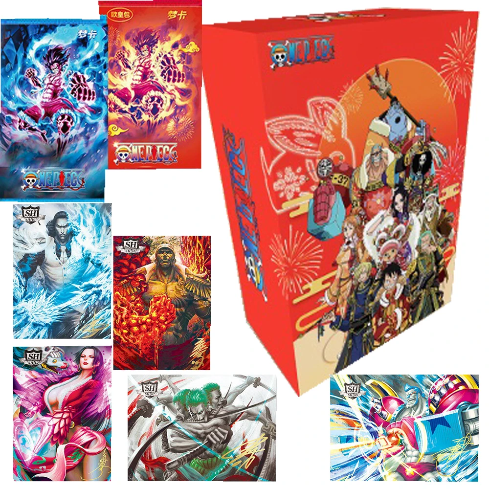 

Geninue One Piece Cards Collection for Children Rare True Color Printing with Multiple Visual Effects Cards Toy Anniversary Gift