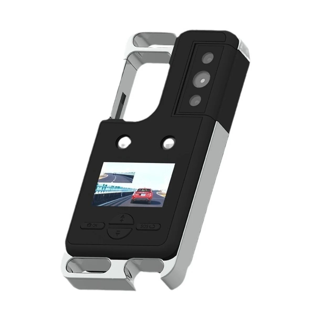 #(Upgraded)2K HD Mini Camera Keychain Outdoor Lighting Camcorder 1080P Sports Cam Motorcycle Waterproof Back Clip Video Recorder