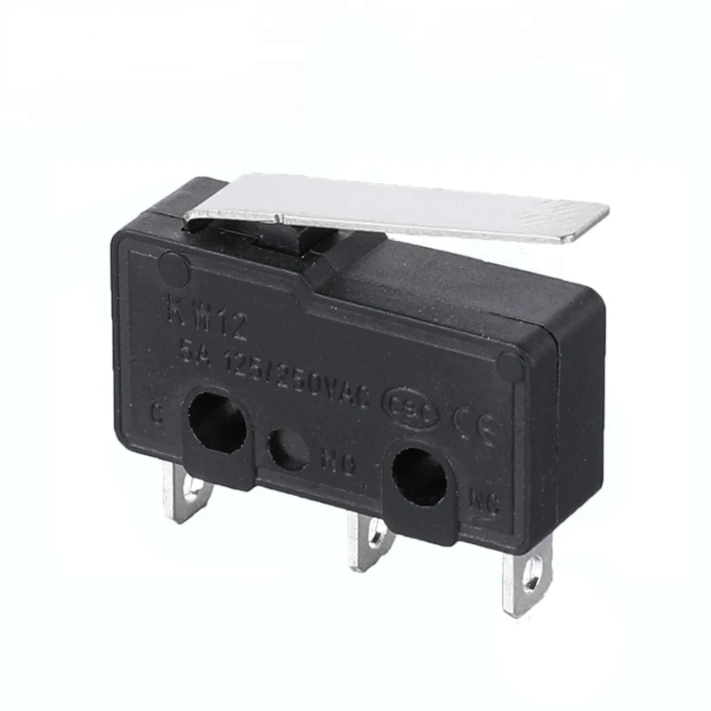 10Pcs/Lot Wholesale KW12-1 Compact Design Long Operating Life Approved Small Micro Switch
