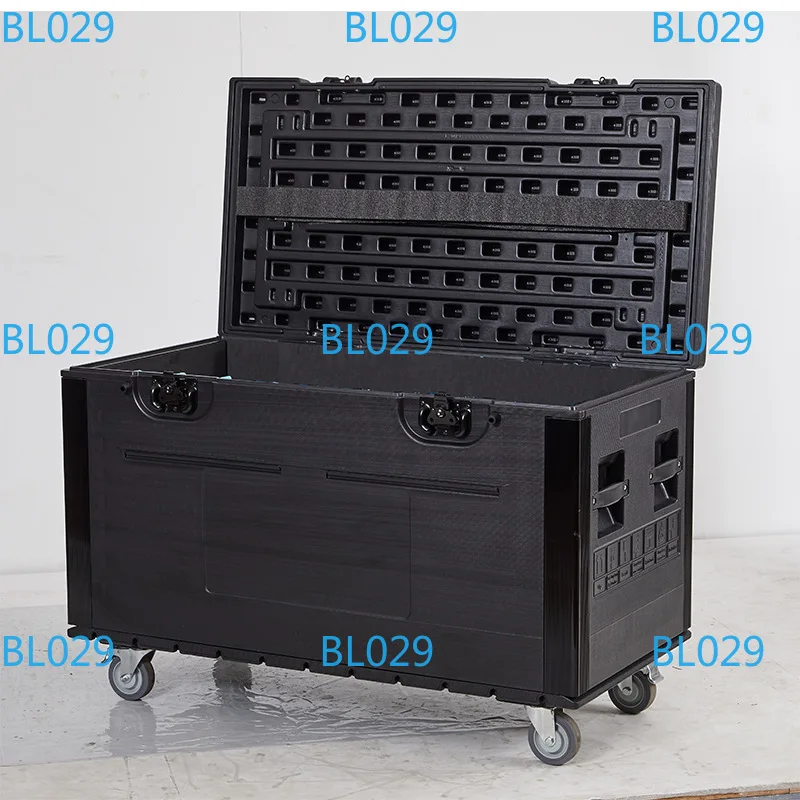 Audio Lighting Wire Mobile Wheel Storage Toolbox New PE Plastic Air Box Stage Crew Equipment