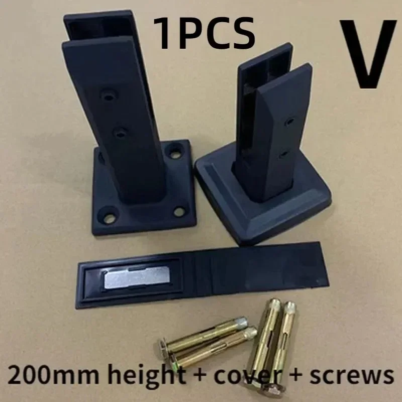 304 Stainless Steel Column Stairs Pool Glass Spigots Balustrade Clamps Glass Fixing Clip