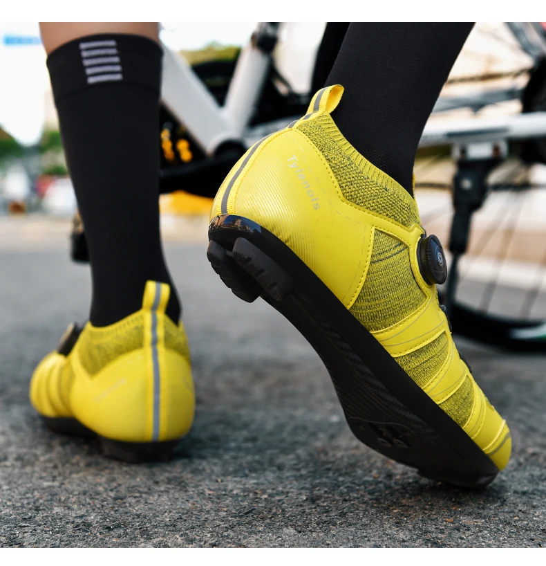 Männer MTB Radfahren Schuhe Atmungsaktive Stollen Rennrad Schuhe Racing Geschwindigkeit Turnschuhe Frauen Mountainbike Schuhe für Shimano SPD SL – Detail 17