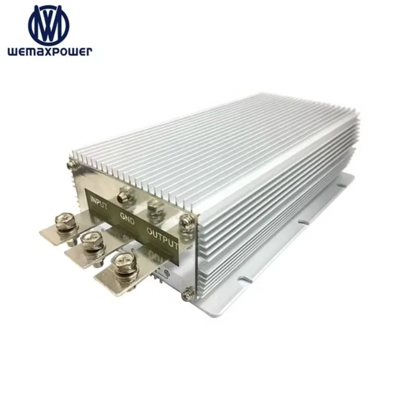 Regolatore di tensione buck per auto ad alta potenza 60amp 48vdc Step Down 24vdc Trasformatore 60a Convertitore DC da 48v a 24v