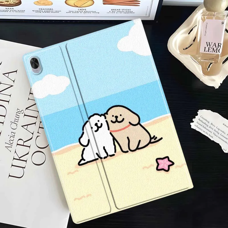 Cartoon Dogs Soft For Huawei MediaPad 11 M5 M6 ES Pro M5Lite Honor Pad V7 V8 X7 X8 X9 GT Pro Tab Tablet Case