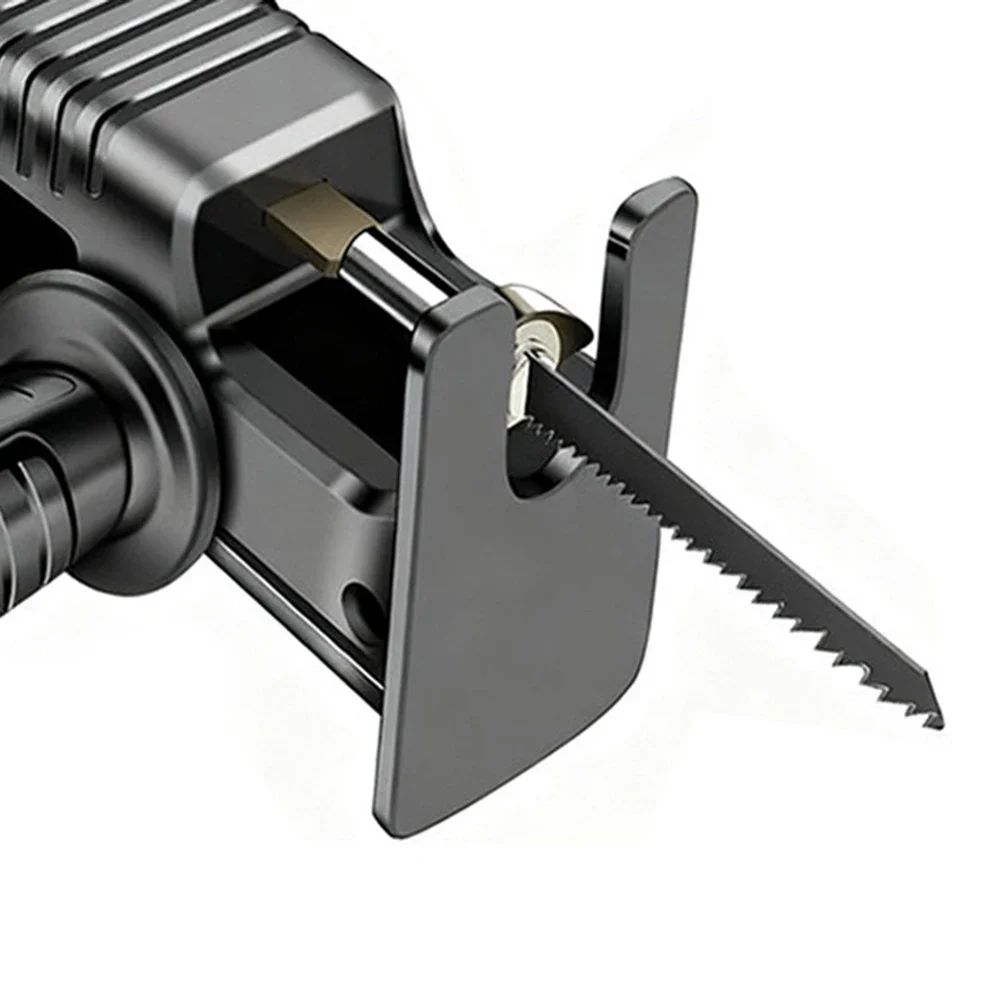 Light-Duty Drill to Reciprocating Saw Adapter for Cutting HardFor Wood SoftFor Wood and Galvanized Steel Sheets