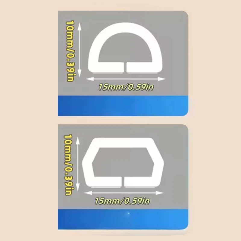 1PC 3M Arc Anti-extrusion Floor Cord Cover Self-Adhesive Power Extension Wiring Duct Cable Protector Home Outdoor Wire Organize