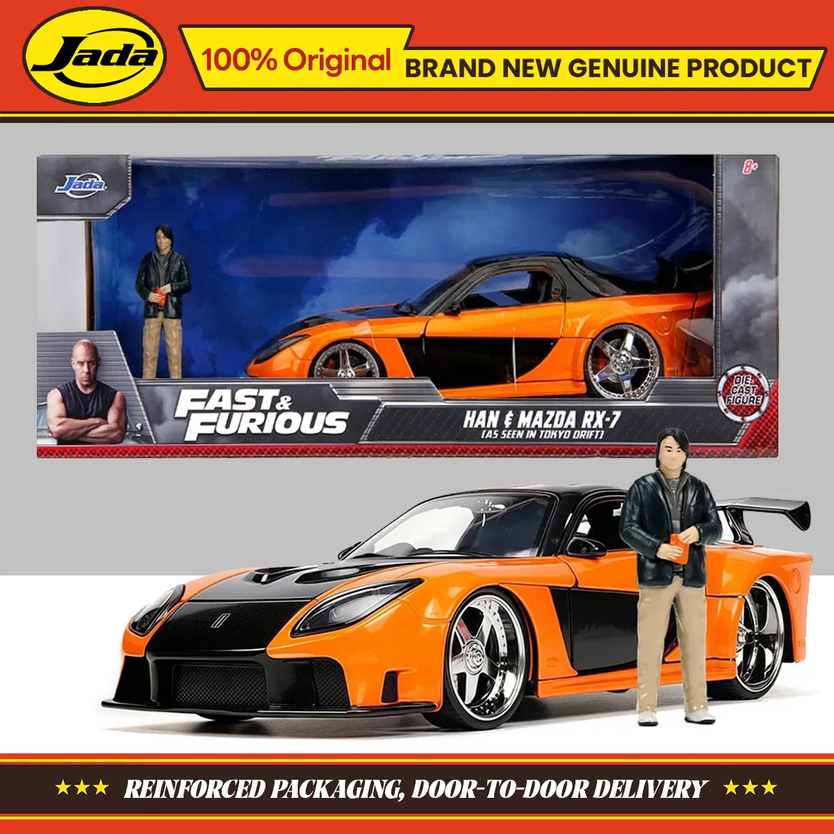 in-stock-jada-toys-fast-furious-1997-han-mazda-rx-7-alloy-car-1-24-collection-original-car-model-ornament-children's-gift