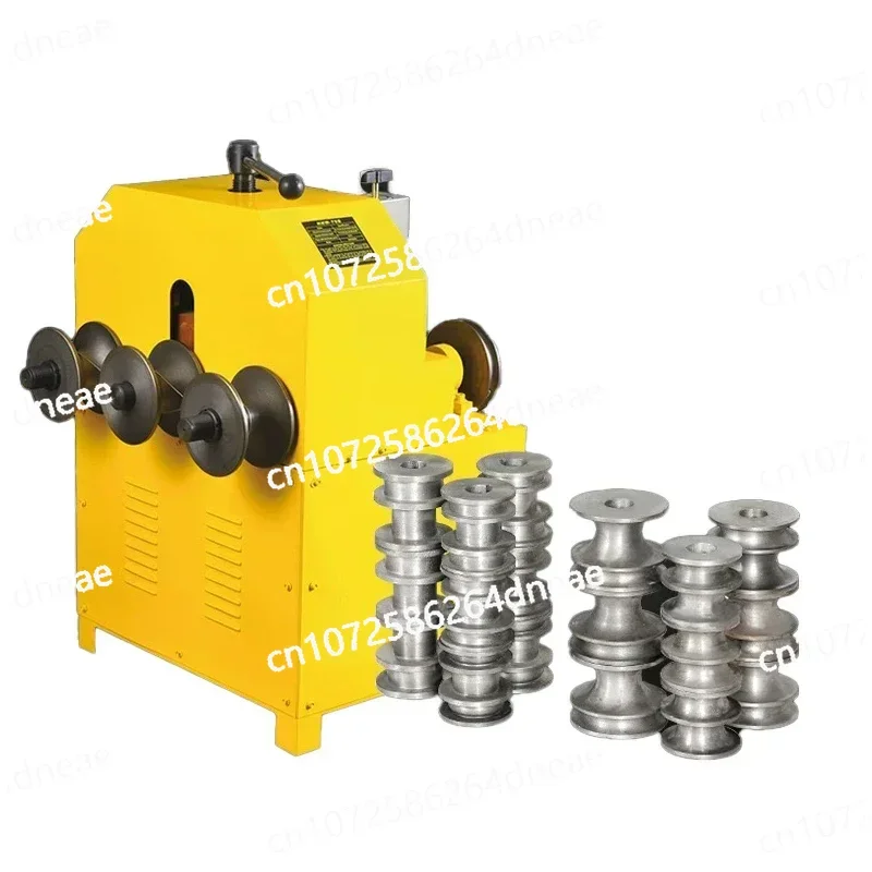 Rolling 360 Degrees Hydraulic Pipe Bender Electric Bending Machine 76B All-Inclusive.Bendable Round Tube and Square Tube Bending