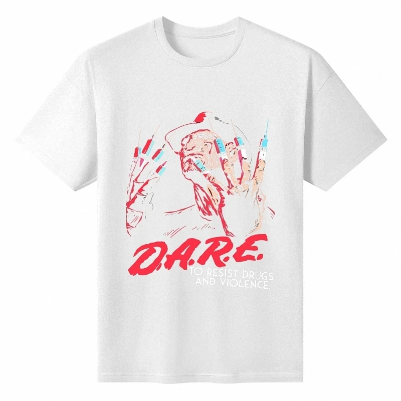 Dare Horror Movie 2024 Halloween T-Shirt Black S-3XL Anime Pattern Clothing Y2K Top Summer Short SleeveAnime Clot