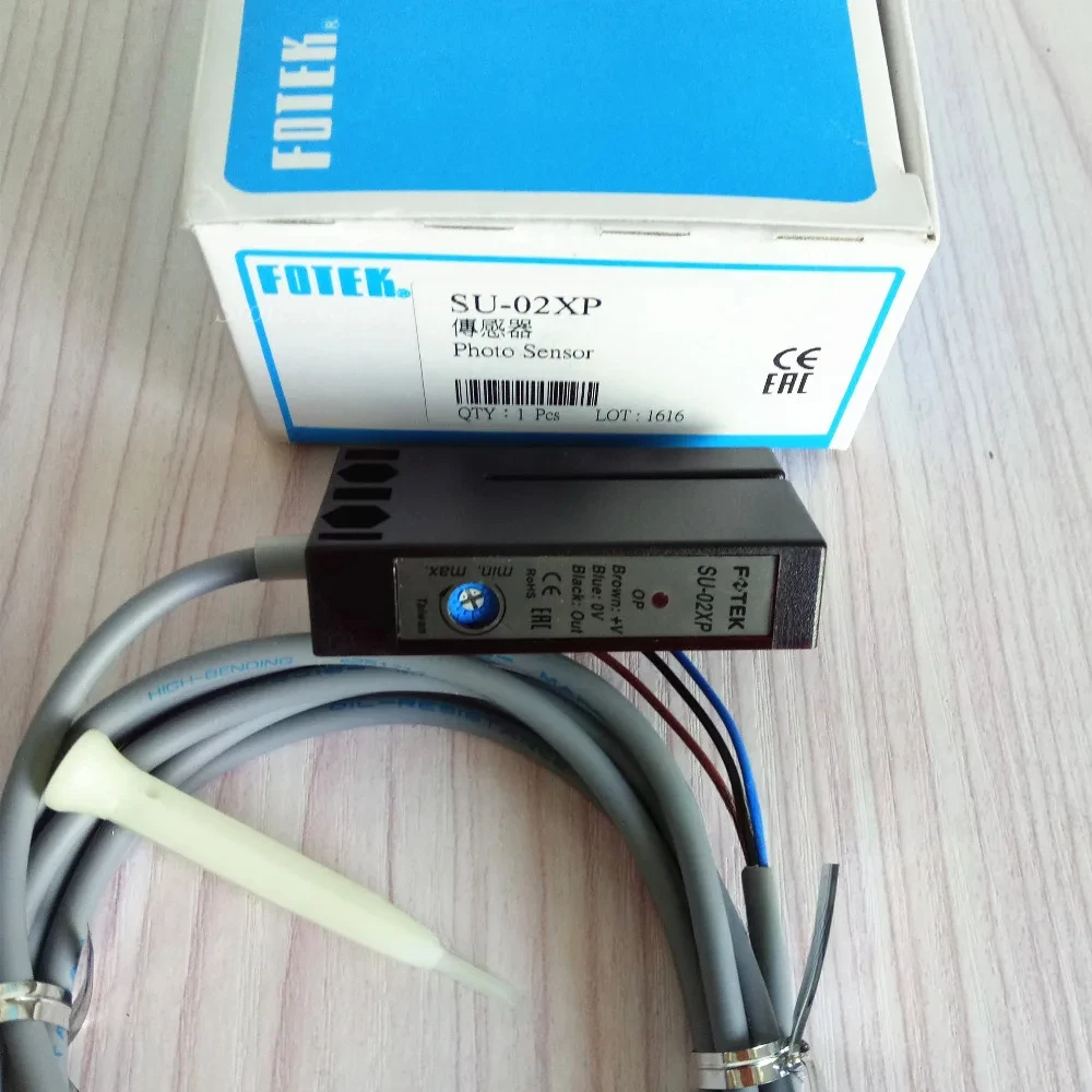 SU-02XP PNP NO FOTEK ความเร็วสูง U ประเภท LABEL SENSOR Photoelectric Switch Sensor 100% ใหม่และต้นฉบับ