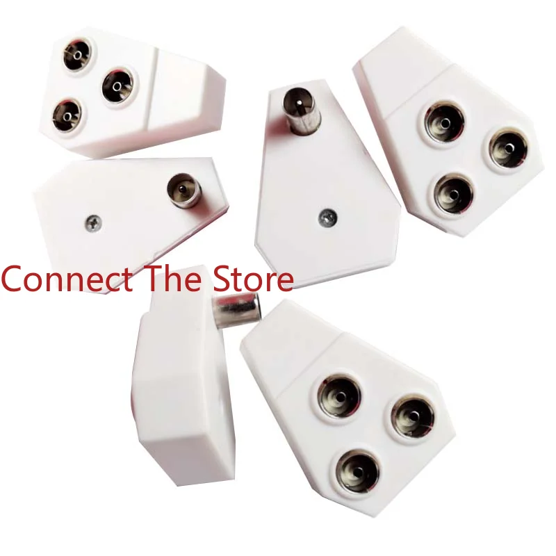 4PCS TV9.5 Adapter  Public To Three-bus Cable   1/3 Converter  