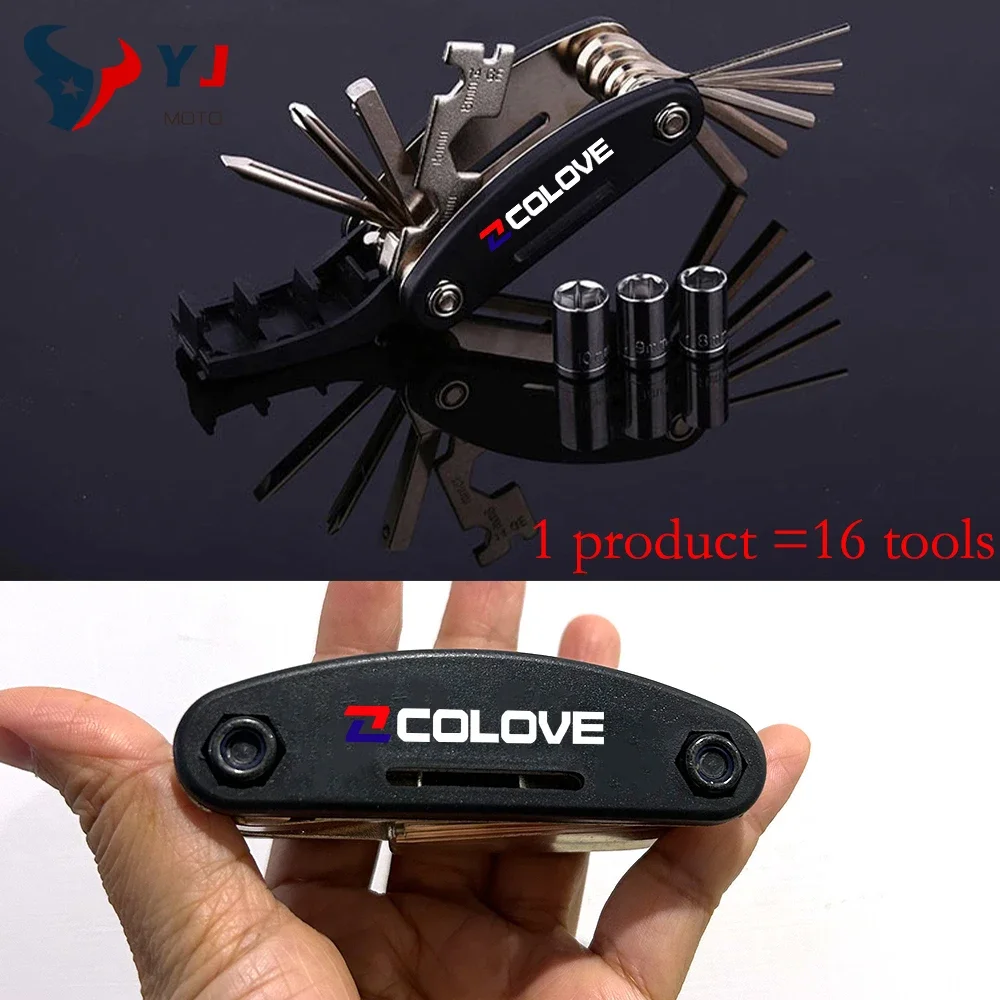 

For KOVE COLOVE 500X 525X 400X 500F 400F 525F 800X KY500X 500 525 X 400 F Moto Accessories Tool Portable Repair Screwdriver Set