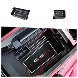 Car Armrest Storage Box For Changan CS75 Plus 1th 2020 2021 Central Console Container Trays Organizer Cover Interior Accessories