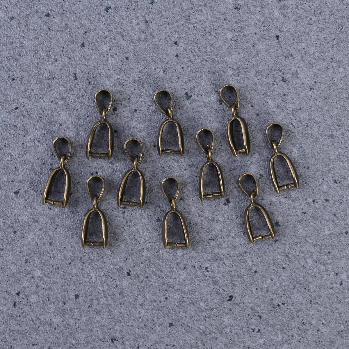 

100 шт. металлических зажимных креплений-коннекторов для бусин, 14 мм, из высококачественной латуни, фурнитура для ювелирных изделий, для самостоятельного изготовления ожерелий и браслетов