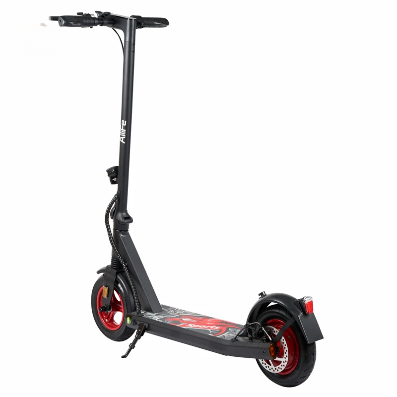 

Электрический скутер, диапазон 22 миль, обновленный двигатель 500 Вт, скорость 19 миль в час, 10 дюймов, сплошные шины, портативный электрический скутер для поездок на работу для взрослых