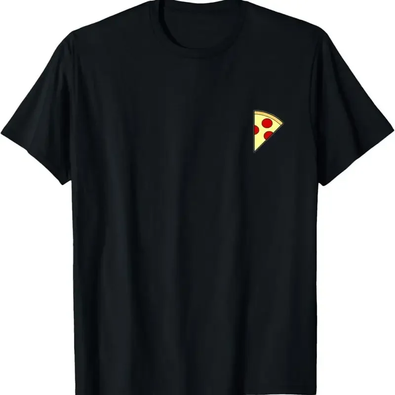 Pizza_Pizza slice logo T Shirt for Men_Women