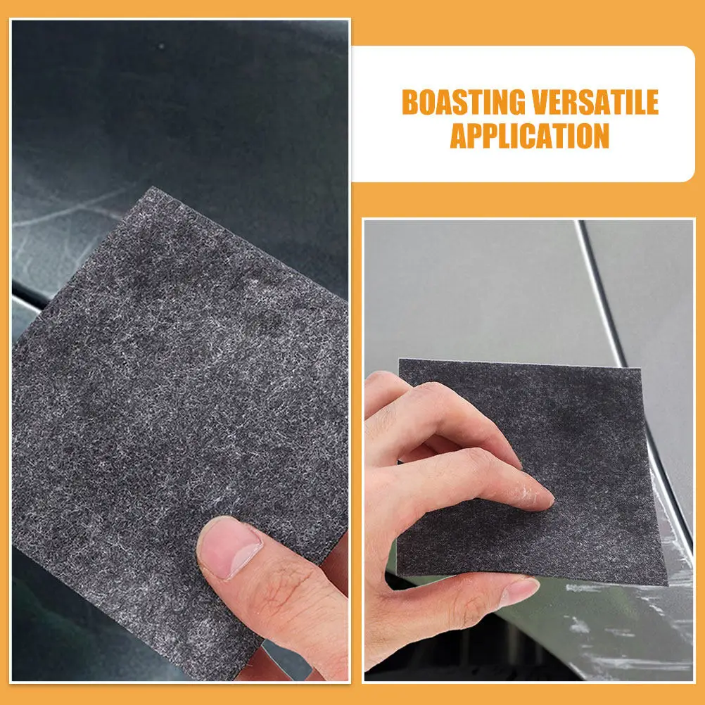 8Pcs Nano Sparkle Cloth Car Scratch Removal Cloth for Auto Body Polish Scratch Repair and Surface Debris Cleaning Vehicle Care