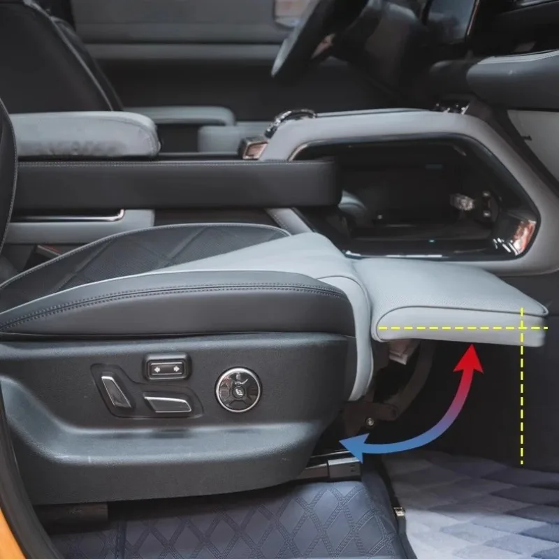 Electric Passenger Seat Leg Rest for BYD Leopard 5 Co-Pilot Electric Footrest Support Accessory