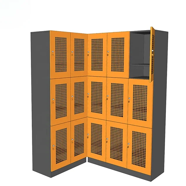 

Универсальный сверхпрочный шкаф из стальной сетки с улучшенными функциями безопасности.