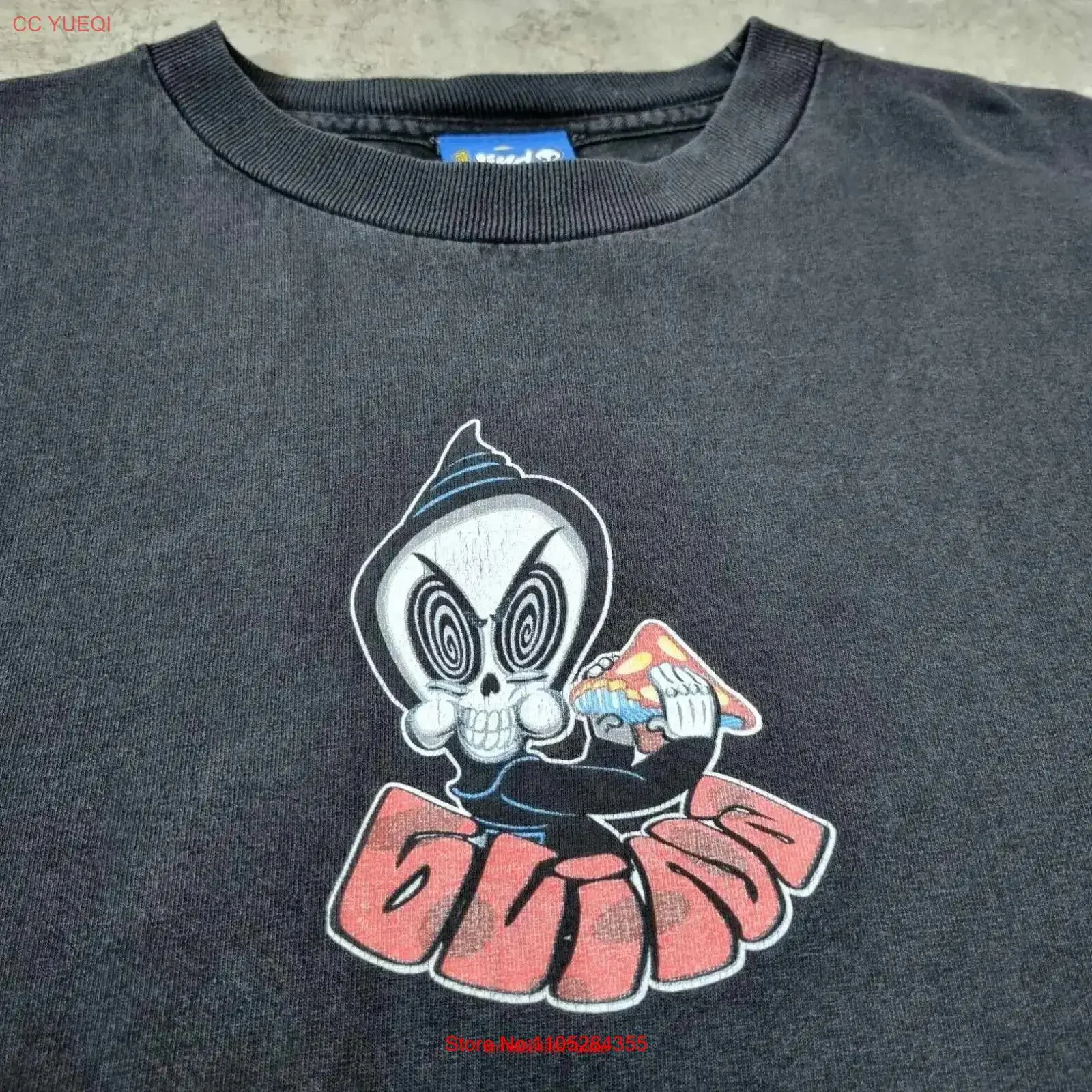 Vintage Blind Skateboards T Shirt S Birdhouse Hook Ups World Industries Baker Adio vintage Washed streetwear Unisex Versatile