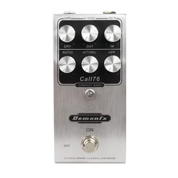 High Quantity Demonfx Caii76 Compact Basss Guitar Effect Pedal Compressor