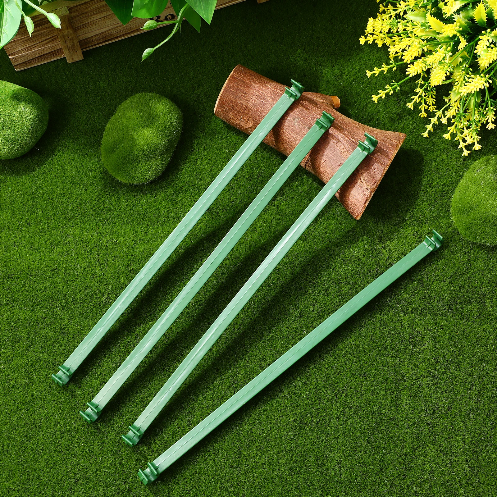 

Plastic Plant Connector Lightweight Reusable Tomato Cucumber Support Stake Arms Connecting Rods Vine Buckle Accessories