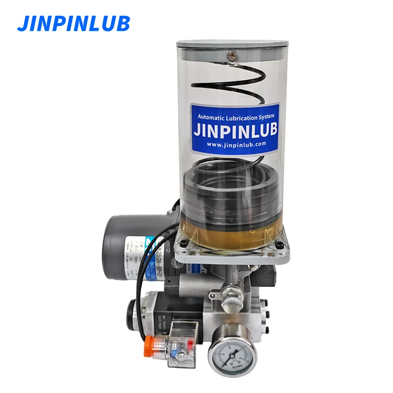 

JINPINLUB JHG4 электрический смазочный насос с реле давления с предохранительным клапаном для смазки с ЧПУ
