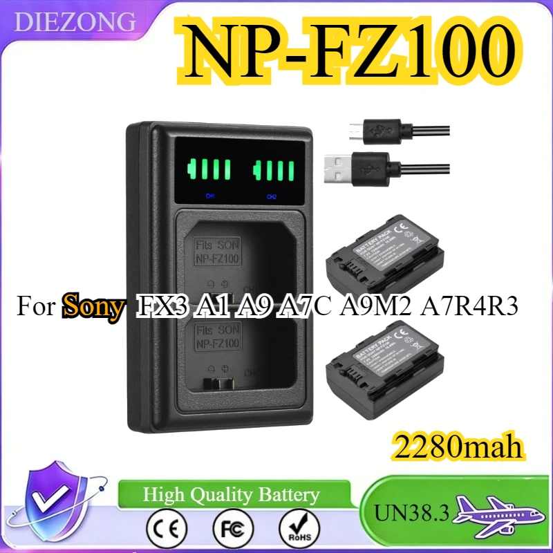 2280Mah NP-FZ100 NP…