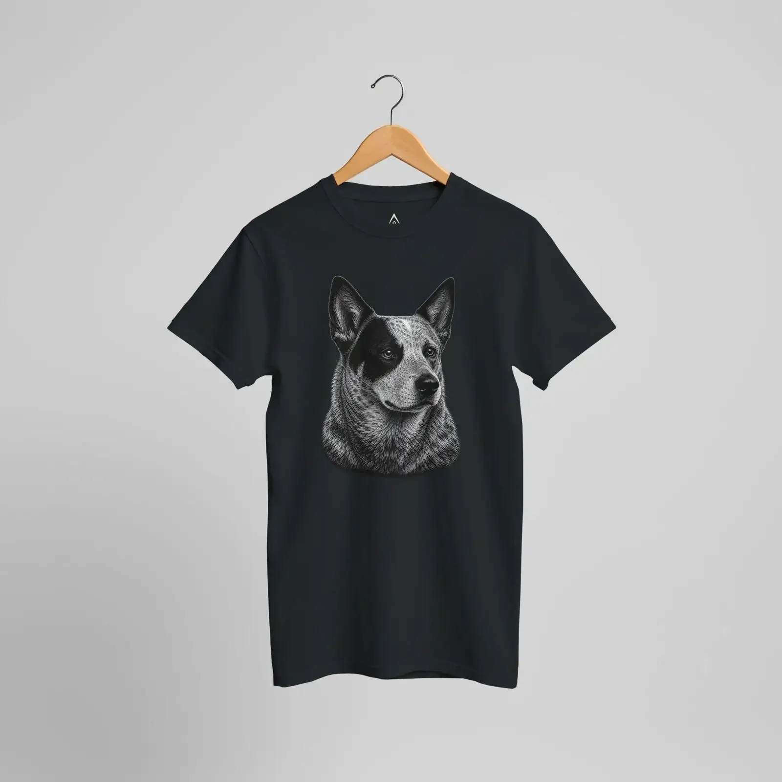 Australian Cattle Vintage Engraving T Shirt Dog Lover Nature Classic Canine Art vintage Washed homme streetwear graphic Soft